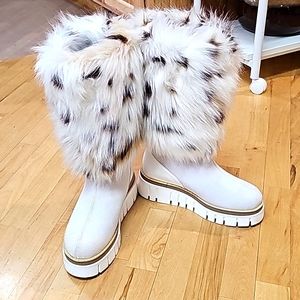 OSCAR SPORT ANJELIC PAJAR BOOTS! SIZE 7.5>GORGEOUS!